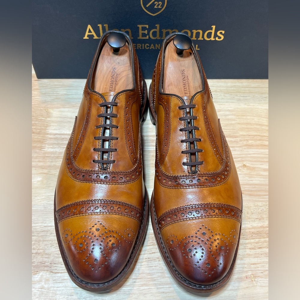 SOLD - No Longer Available Allen Edmonds Strand Men’s Sz 11.5D W/ Bags 🇺🇸